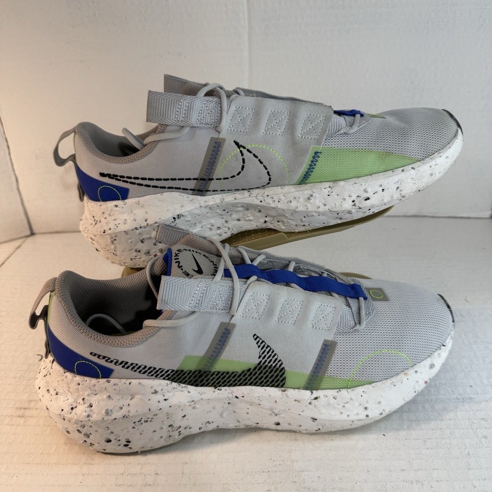 Nike Men's Sz 11.5 Sneaker Crater Impact Speckle Sole Shoes Athleisure EUC MINT